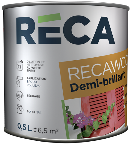 Peinture Bois Recawood 0,5 L